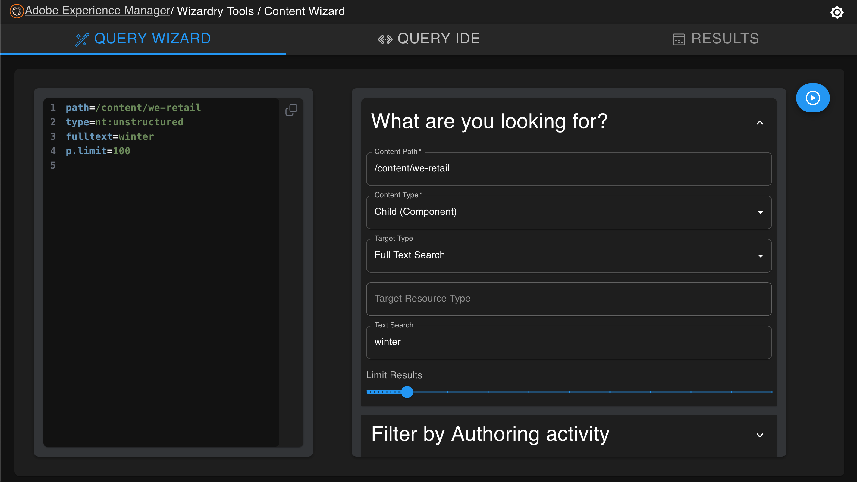 Content Wizard for AEM: Query, Analyze, and Extract AEM Content